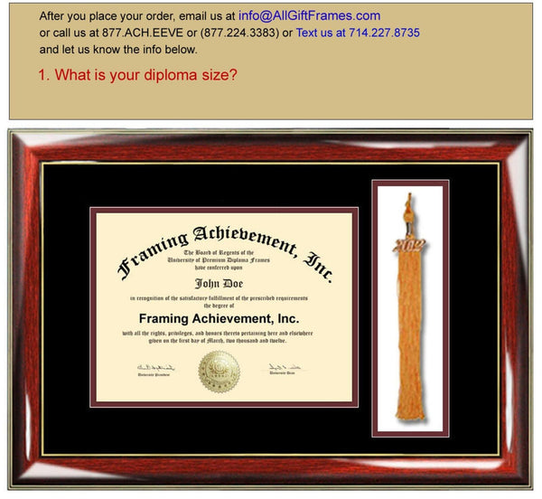 Tassel Graduation Diploma Frame College Degree Framing Diploma Tassel Holder University High School Graduate Gift