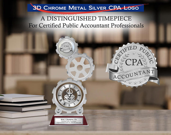 Certified Public Accountant retirement gift clock accounting CPA gift graduation