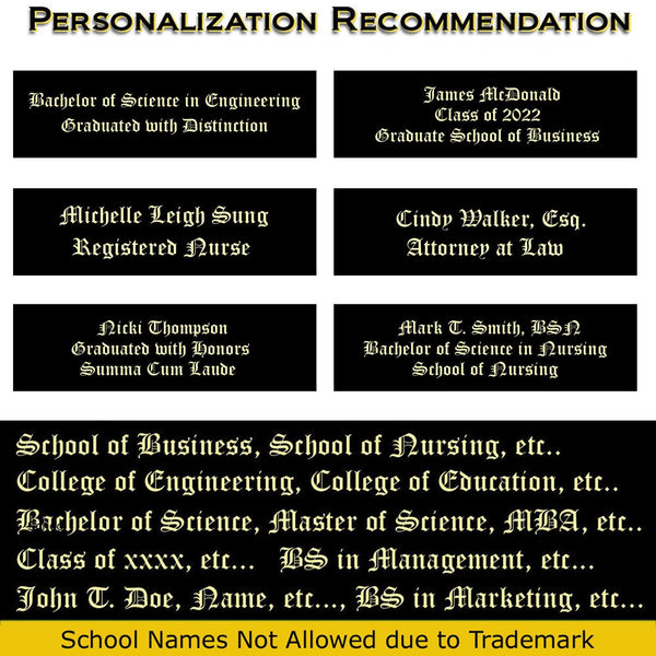 Double College Diploma Frame Case Holder Two Graduation Medal School Military Dual Degree Certificate Success Medallion Case License