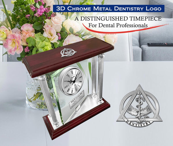 Dentist Graduation Gift Engrave Clock DDS DMD Doctor of Dental Surgery Dentistry