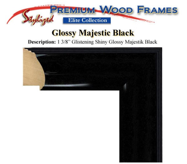 Engraved 8x10 Photo Frame Etched Executive Employee of Month Year Picture Frame Personalized Wall Plaque Shiny Wood Majestic Black Display