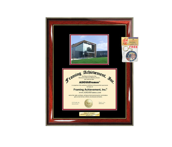 Diploma Frame California State University Stanislaus Graduation Gift Idea Engraved CSUS Picture Frames Engraving Degree Graduate Bachelor Masters MBA PHD Doctorate School
