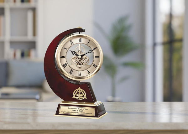Dentist gift gear clock dentistry office DDS DMD dental student graduate award