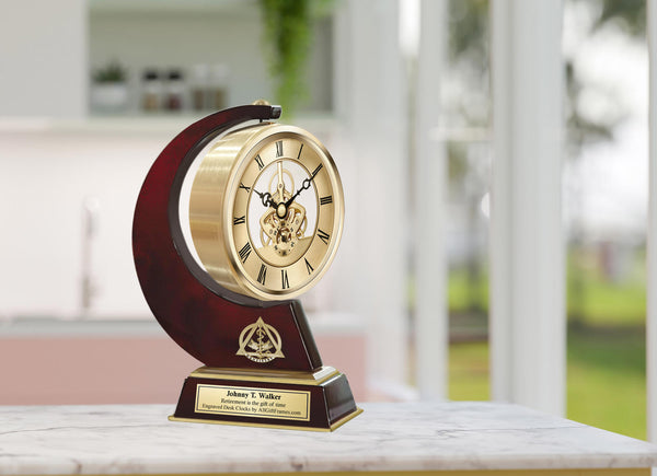 Dentist gift gear clock dentistry office DDS DMD dental student graduate award