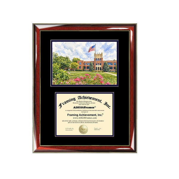 Concordia University, Nebraska diploma frames campus image frame sketch framing graduation degree gift college plaque certificate