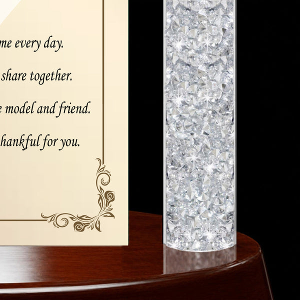 Dad appreciation gift plaque father day love thank you retirement birthday support son daughter