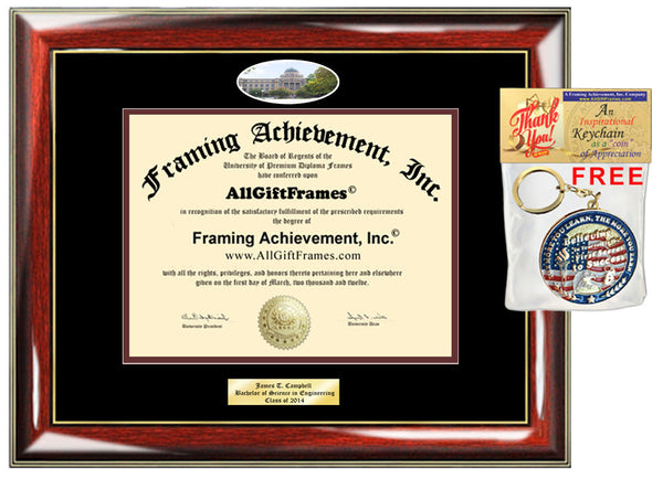 TAMU diploma frame campus picture Texas A&M University College Station degree campus picture degree certificate framing graduation gift graduate document plaque engraved alumni bachelor