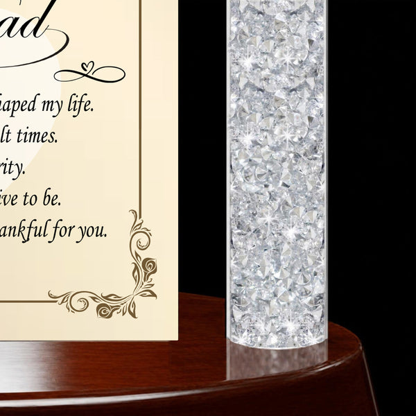 Desk clock mom gift daughter son mother day birthday thank you appreciation love plaque unique graduate support wedding