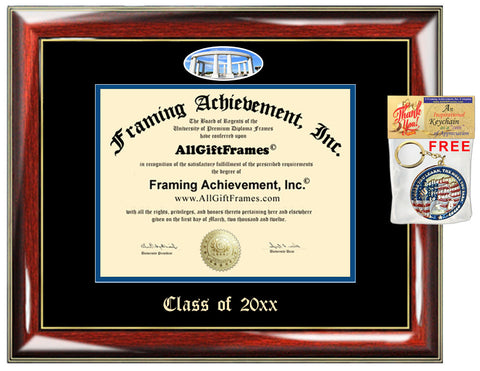 Diploma Frame University of Illinois Springfield UIS Custom Diploma Frame Embossed College Best Graduation Degree Frame Double Campus Fisheye Cheap Graduate Gift