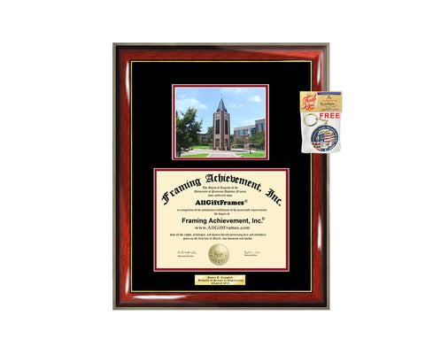 University of the Incarnate Word Diploma Frame Graduation Gift Idea Engraved Picture Engraving Degree UIW Graduate Bachelor Masters MBA PHD Doctorate School