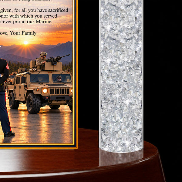 Military gift desk plaque US Army retirement recognition years service award appreciation veteran soldier birthday promotion serviceman