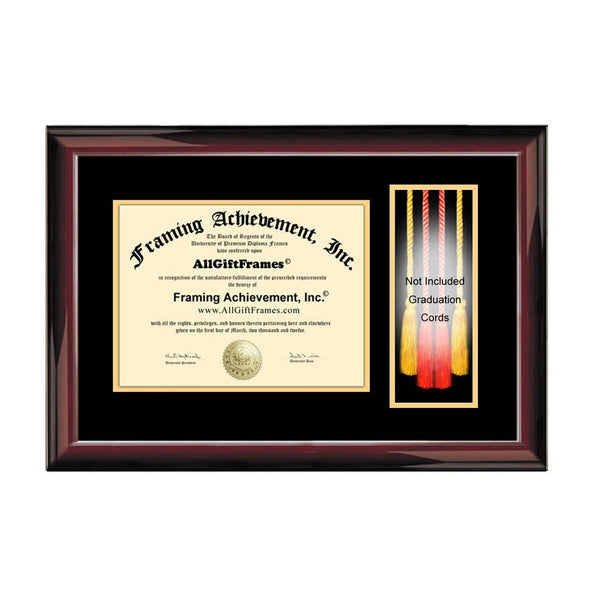 Graduation Cord Diploma Frame College University Honors Degree Framing Graduate Gift Cords Holder Plaque School Certificate Frames Case