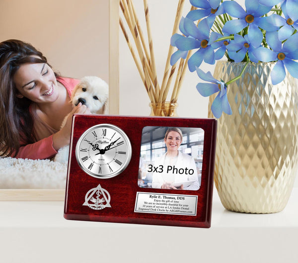 Dental school gift Doctor Dental Medicine frame clock DDS graduate DMD dentistry