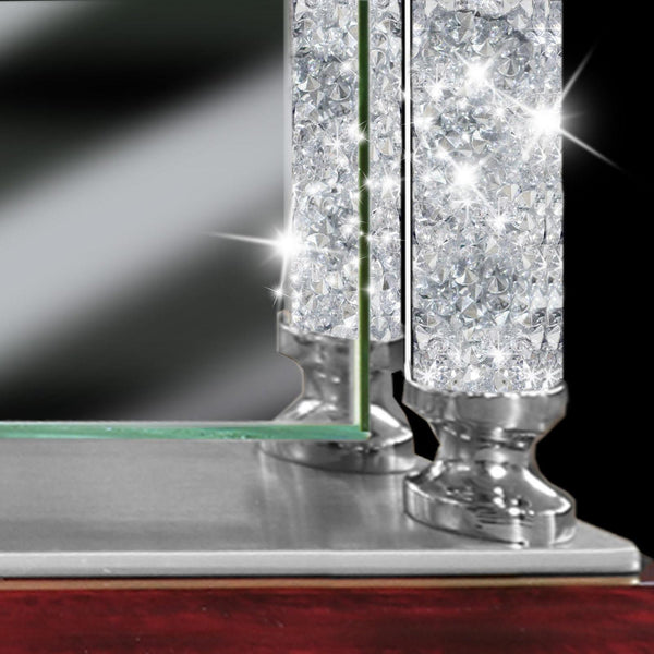 Law enforcement gift policeman engrave desk clock police academy retirement