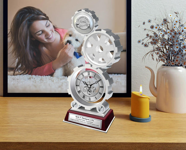 Certified Public Accountant retirement gift clock accounting CPA gift graduation