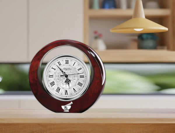 Pharmacist clock graduate clock retirement gift service award doctor of pharmacy