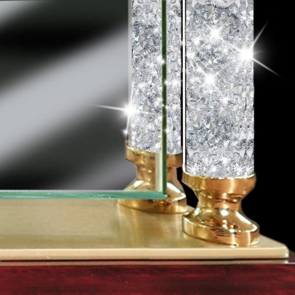 Law enforcement promotion retirement police officer engrave desk clock policeman