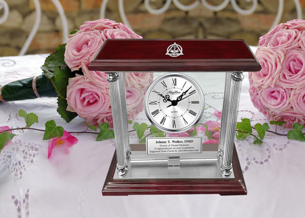 Dentist Graduation Gift Engrave Clock DDS DMD Doctor of Dental Surgery Dentistry