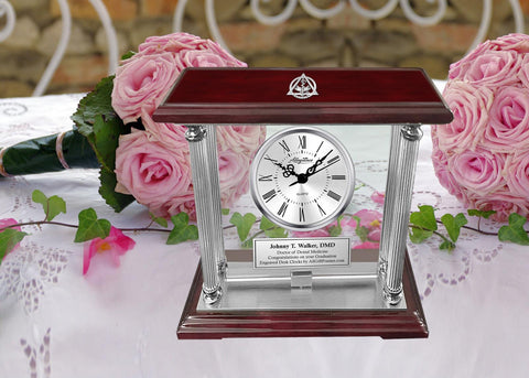 Dentist Graduation Gift Engrave Clock DDS DMD Doctor of Dental Surgery Dentistry