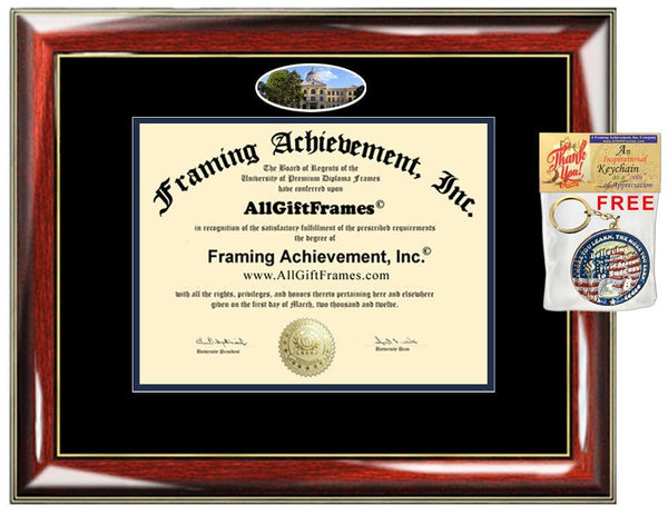Augustana College diploma frame certificate school picture framing college state campus graduation Degree Framing Graduate Gift bachelor