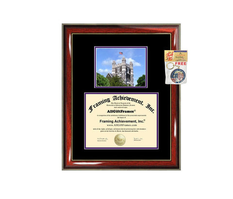 CUNY City College diploma frame framing gift City College of New York graduation campus certificate degree frames plaque document graduate