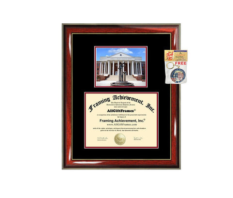 Liberty University diploma frame college certificate framing gift campus degree graduation frames plaque certification award document