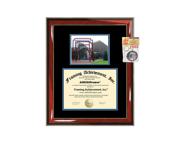 Long Island University diploma frame LIU Brooklyn certificate framing graduation document plaque degree gift college campus photo bachelor