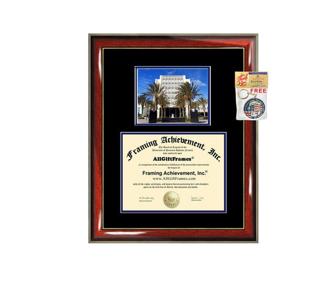 CSUF diploma frame California State University Fullerton certificate framing graduation campus photo Cal State gift college plaque graduate