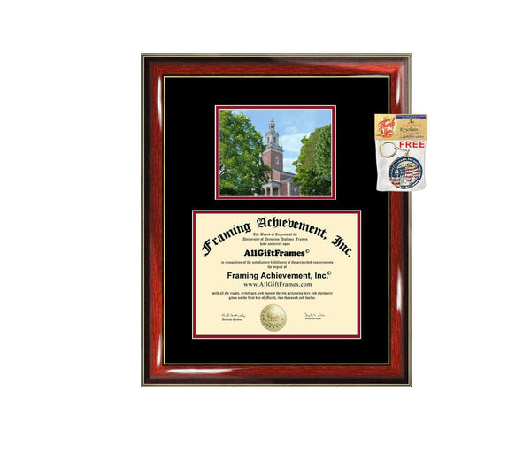 Denison University diploma frame Denison degree frames framing gift graduation plaque document campus certificate graduate alumni