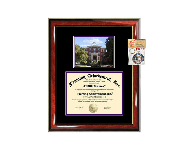 Linfield College diploma frame campus certificate Linfield College degree frames framing gift graduation plaque document certification
