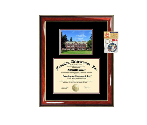 Reed College diploma frame campus degree certificate framing gift graduation frames plaque certification award document achievement