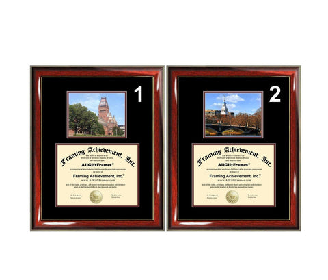 Harvard University diploma frame campus photo degree frames framing gift Harvard graduation certificate plaque document graduate bachelor