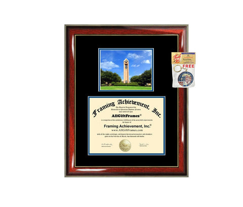 LeTourneau University diploma frame campus certificate LeTourneau College degree frames framing gift graduation plaque document