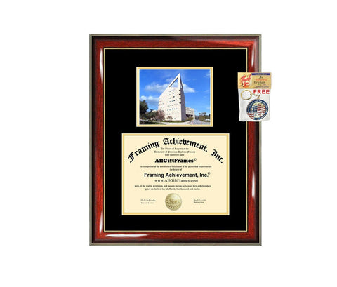 Cal Poly Pomona diploma frame California State Polytechnic University Pomona certificate graduation gift document college campus photo
