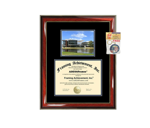 University of North Florida diploma frame campus photo certificate framing graduation document plaque UNF degree gift college picture