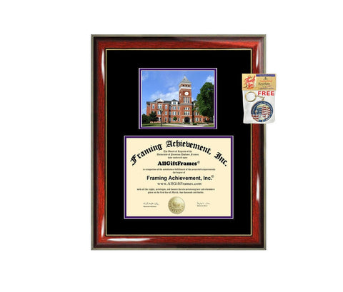 Clemson University diploma frame Clemson degree frames framing gift graduation campus certificate plaque document graduate alumni