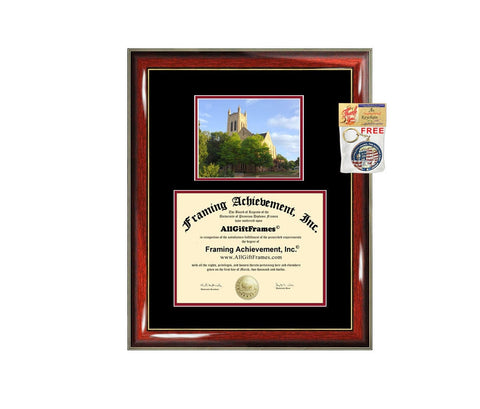 Northern Oklahoma College diploma frame campus certificate NOC degree frames framing gift graduation plaque document graduate