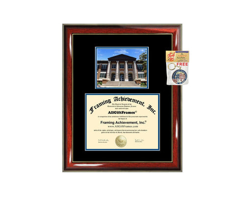 Southeastern Oklahoma State University diploma frame campus degree certificate framing gift graduation frames plaque certification award
