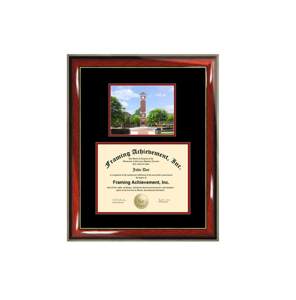 Winston-Salem State University Diploma Frame WSSU Campus School Personalize Photo Graduation Diploma Gift Idea School Degree Framing Picture