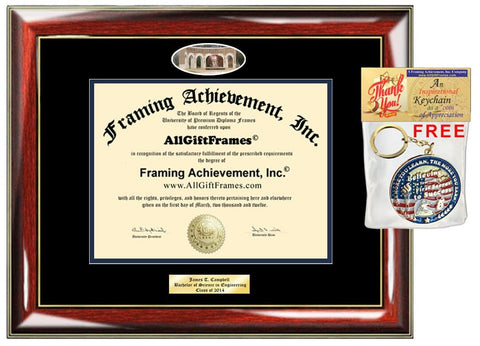 Andrews University College diploma frame certificate Personalize Bachelor Master Doctorate Engrave Holder Case Degree Framing Graduate Gift