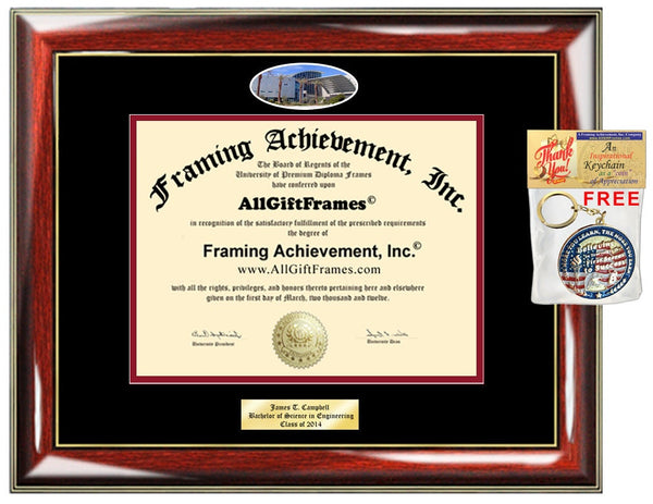 University of Nevada Las Vegas diploma frame UNLV campus photo certificate Personalized Bachelor Master phd mba Engrave Holder Case