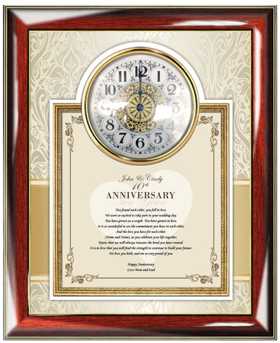 Wedding Anniversary Picture Frame Gift