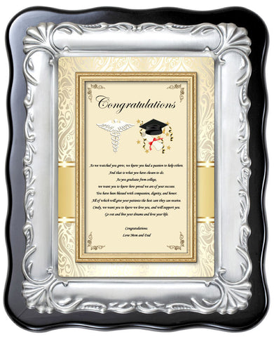 Medical School Graduation Plaque Gift