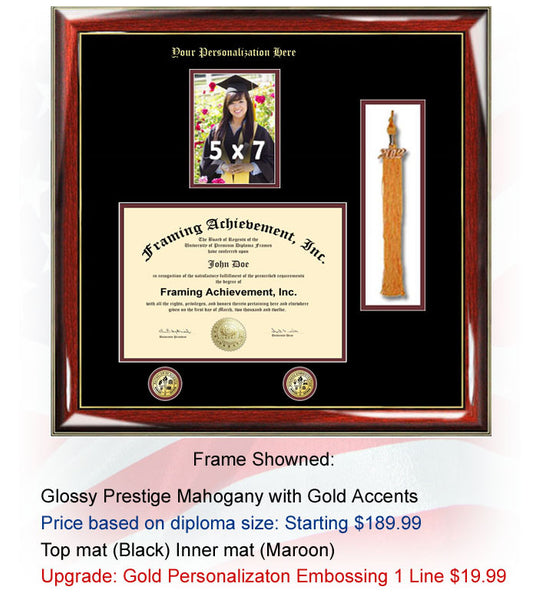 shadowbox tassel frame