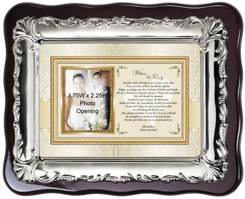 wedding photo frame bride