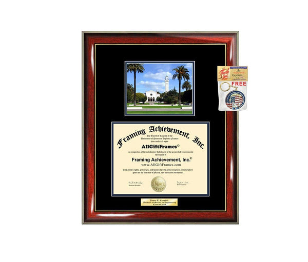 Diploma Frame Loyola Marymount University LMU Graduation Gift Idea Engraved Picture Frames Engraving Degree Large Cheap Graduate Bachelor Masters MBA PHD Doctorate School