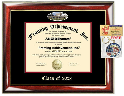 Graduation Diploma Frame Embossed CSUS College Best California State University Stanislaus Graduation Degree Frame Double Mat Campus Fisheye Graduate Gift