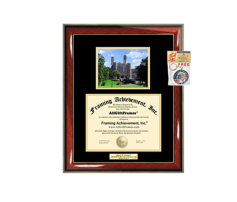 Diploma Frame Lehman College CUNY School City University of New York Graduation Gift Idea Engraved Picture Frames Engraving Degree Bachelor Masters MBA PHD Doctorate