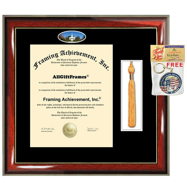 Diploma Frame Liberty University Tassel Frames School Campus Photo Graduation Degree Gift College Unique Idea Student Him Her Daughter Son Tassle Graduate Bachelor Master MBA PHD Doctorate