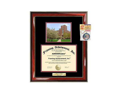 Diploma Frame DePaul University Graduation Gift Idea Engraved Picture Frames Engraving Degree Large Personalized Document Cheap Graduate Graduate Degree